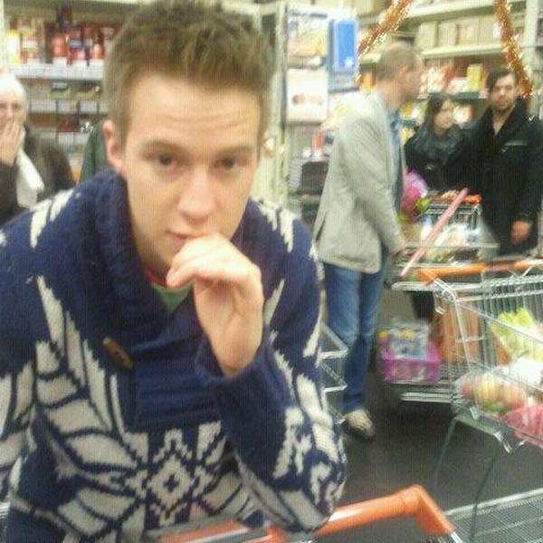 Photo taken at Colruyt by Louis V. on 12/22/2011