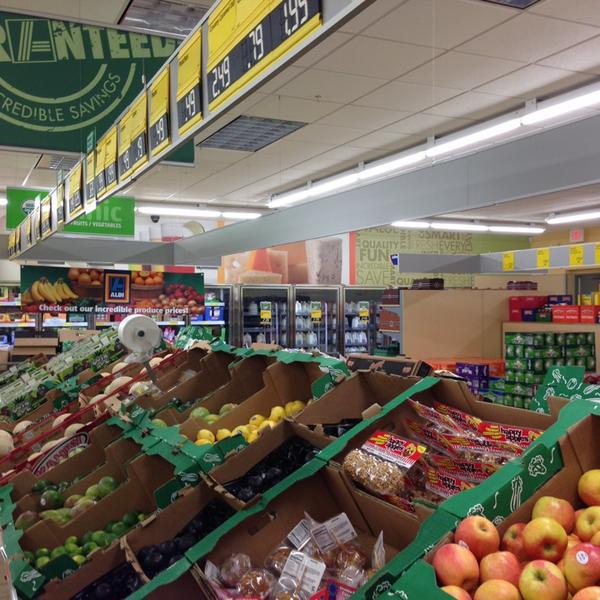 Photo taken at Aldi by David X. on 9/24/2013