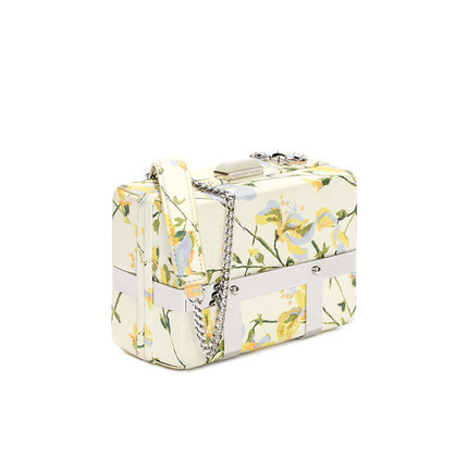 ALEXANDER MCQUEEN麦昆女包16春款印花纳帕箱子单肩包45284451hr ALEXANDER MCQUEEN麦昆女包16春款印花纳帕箱子单肩包45284451hr