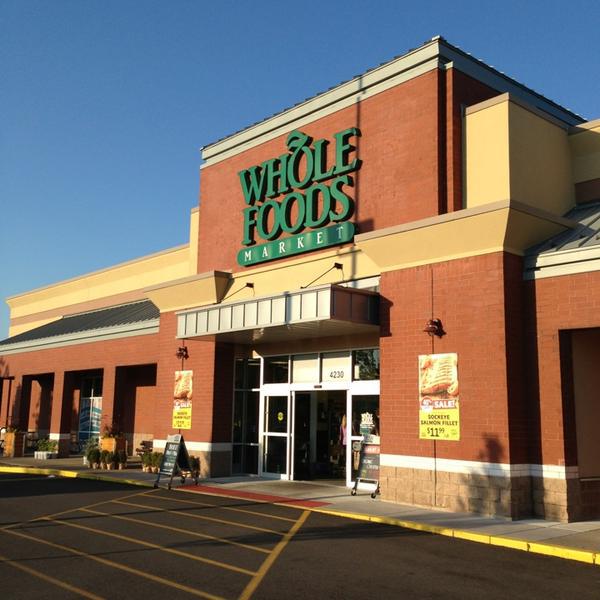 Photo taken at Whole Foods by Laurent G. on 7/17/2013