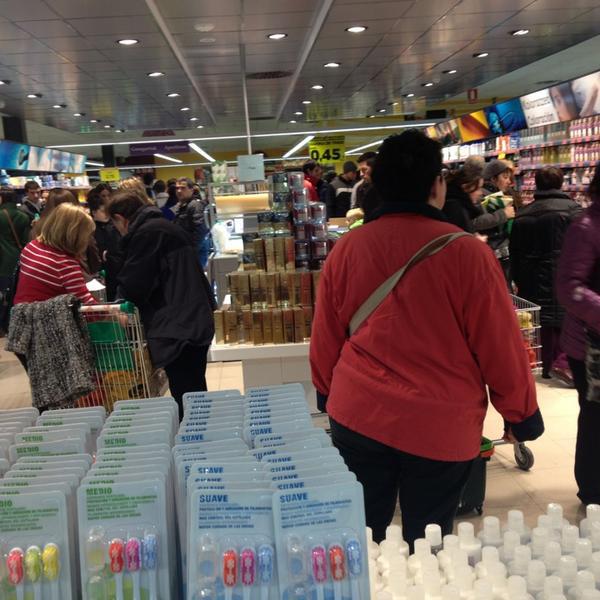 Photo taken at Mercadona by David Z. on 1/9/2013