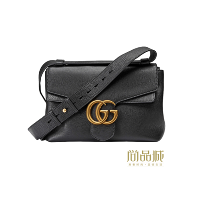 正品直邮Gucci古奇2016新款女包真皮单肩斜挎包401173 A7M0T 1000