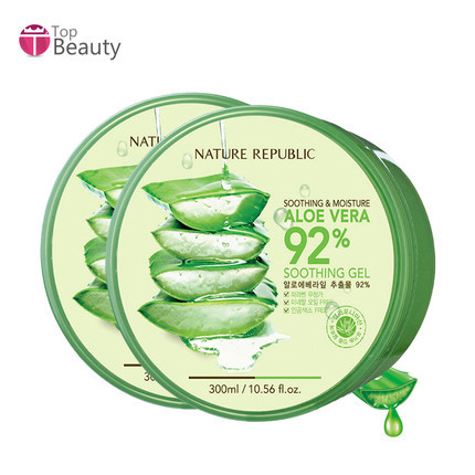 保税直发 韩国 自然乐园芦荟舒缓保湿凝胶/面霜 补水祛痘印*2罐 保税直发 韩国 自然乐园芦荟舒缓保湿凝胶/面霜 补水祛痘印*2罐