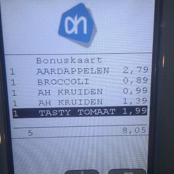 Photo taken at Albert Heijn by Fedor on 9/16/2012