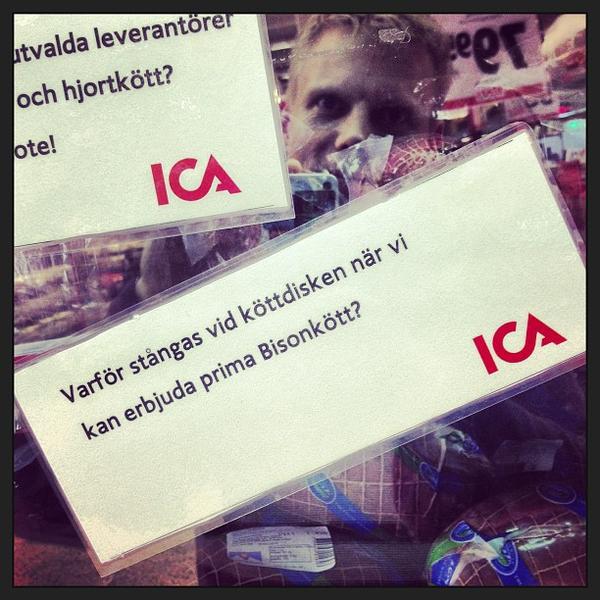 Photo taken at ICA Maxi Stormarknad by Tomas L. on 5/21/2013-瑞典西约塔兰省哥德堡帕尔蒂勒平行街1号 Photo taken at ICA Maxi Stormarknad by Tomas L. on 5/21/2013