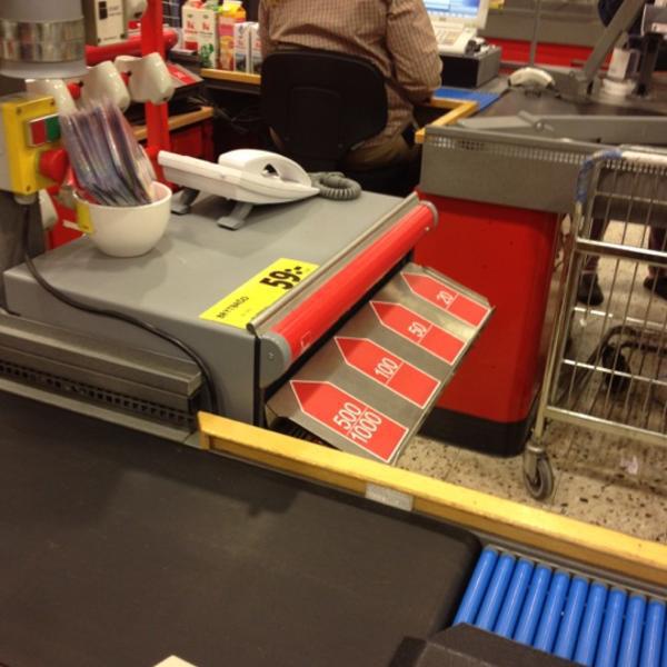 Photo taken at ICA Maxi Stormarknad by Мария А. on 6/9/2012-瑞典西约塔兰省哥德堡帕尔蒂勒平行街1号 Photo taken at ICA Maxi Stormarknad by Мария А. on 6/9/2012