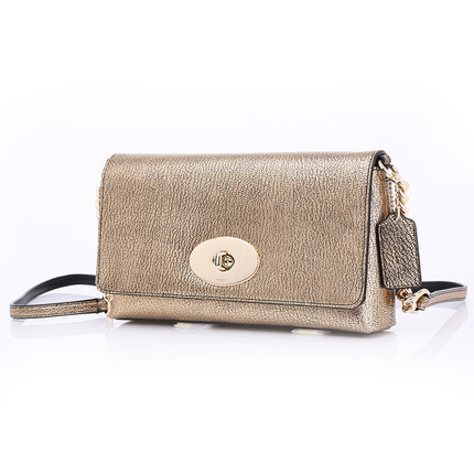COACH/蔻驰专柜正品女包牛皮革单肩包休闲时尚真皮链条包小号 COACH/蔻驰专柜正品女包牛皮革单肩包休闲时尚真皮链条包小号
