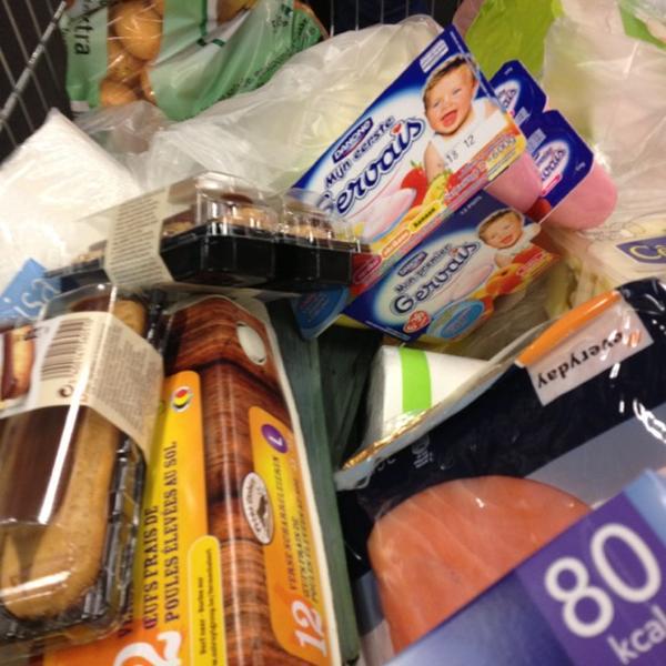 Photo taken at Colruyt by Natacha B. on 12/5/2012