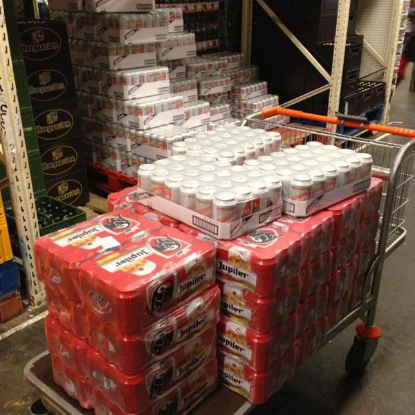 Photo taken at Colruyt by Abe D. on 3/6/2013