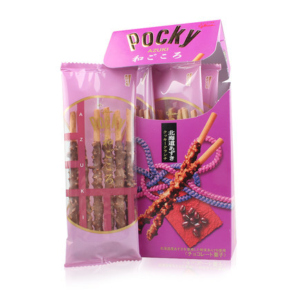 保税直发 日本格力高Pocky巧克力饼干 北海道红豆味 84.4g 保税直发 日本格力高Pocky巧克力饼干 北海道红豆味 84.4g