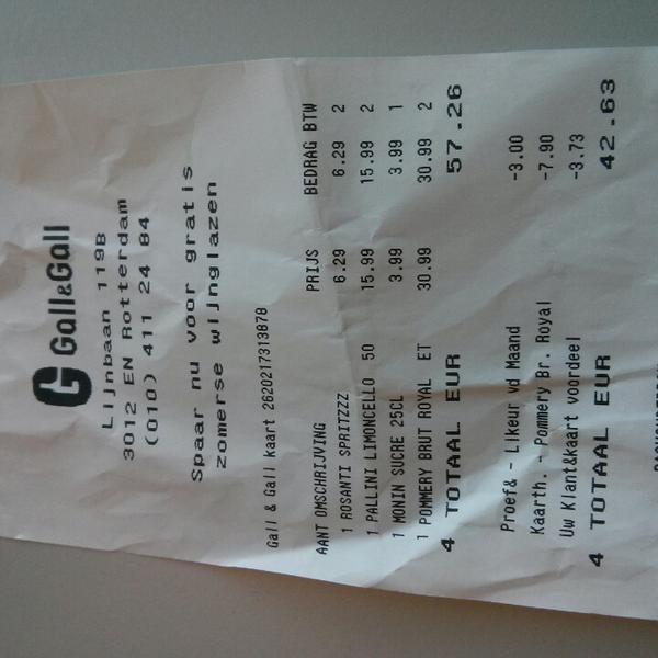 Photo taken at Gall & Gall by Bastiaan D. on 7/23/2013