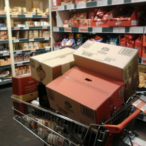 Photo taken at Colruyt by Tana M. on 11/25/2013