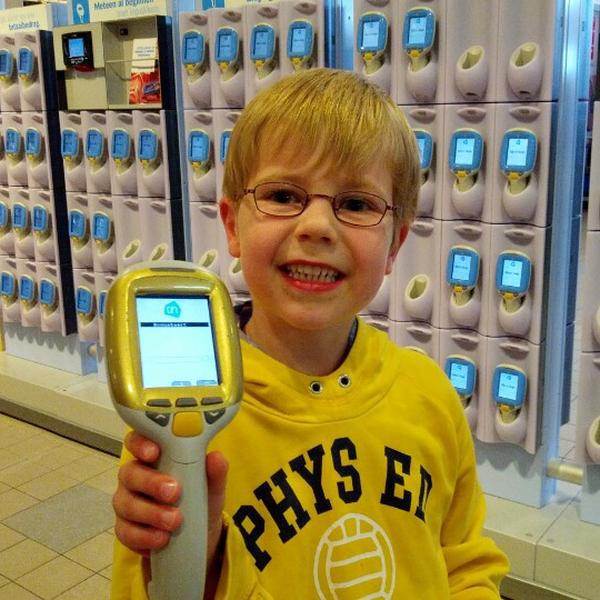 Photo taken at Albert Heijn by Fabian N. on 7/21/2012