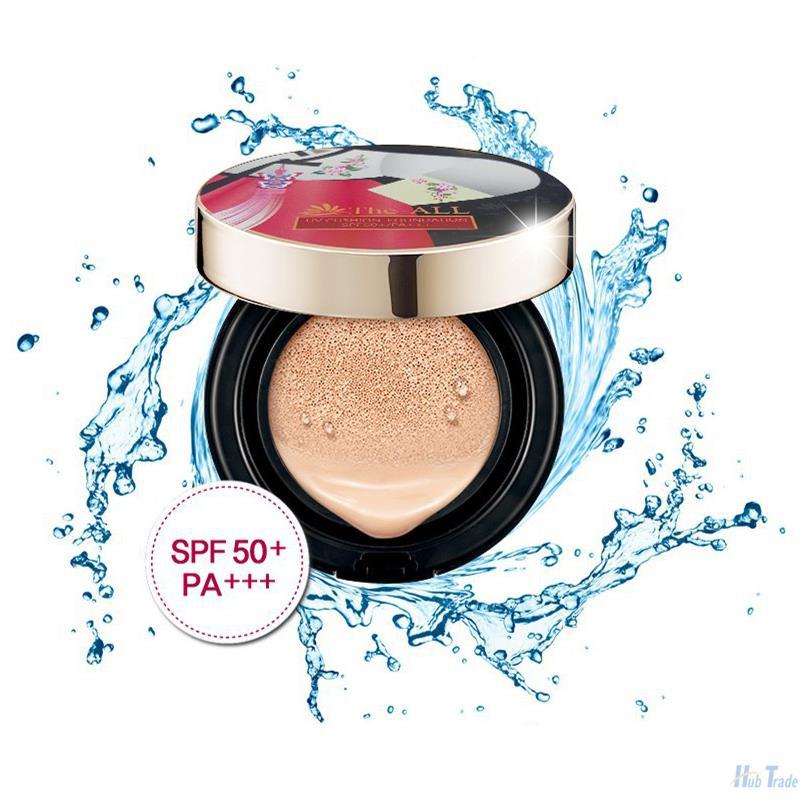 韩国THE ALL迷你保湿气垫CC霜---韩服版 包含正装和替换装各一个 三效合一 韩国THE ALL迷你保湿气垫CC霜---韩服版 包含正装和替换装各一个 三效合一