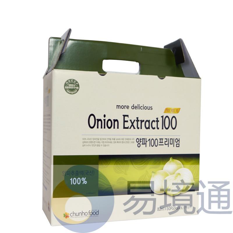 韩国泉湖食品CHUNHOFOOD洋葱汁80ml*60袋/盒