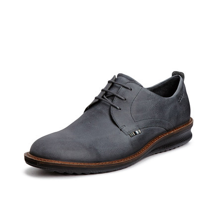 爱步ecco男皮鞋商务正装真皮系带2016春夏新款代购香港现货632054