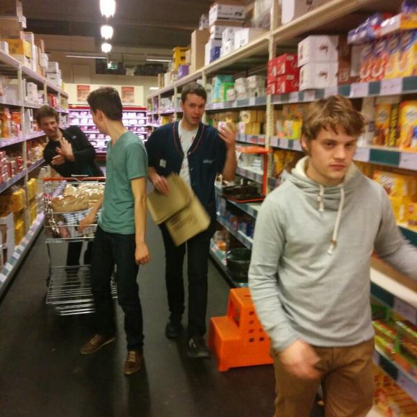 Photo taken at Colruyt by Senne K. on 3/19/2014