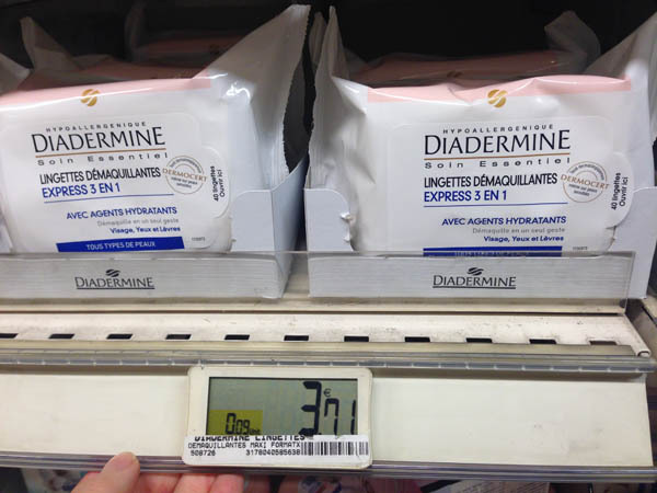 diadermine三合一卸妆湿巾