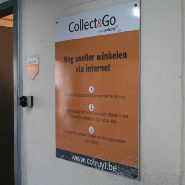 Photo taken at Colruyt by Bjorn D. on 5/2/2013