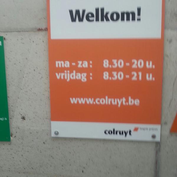 Photo taken at Colruyt by David M. on 4/4/2013