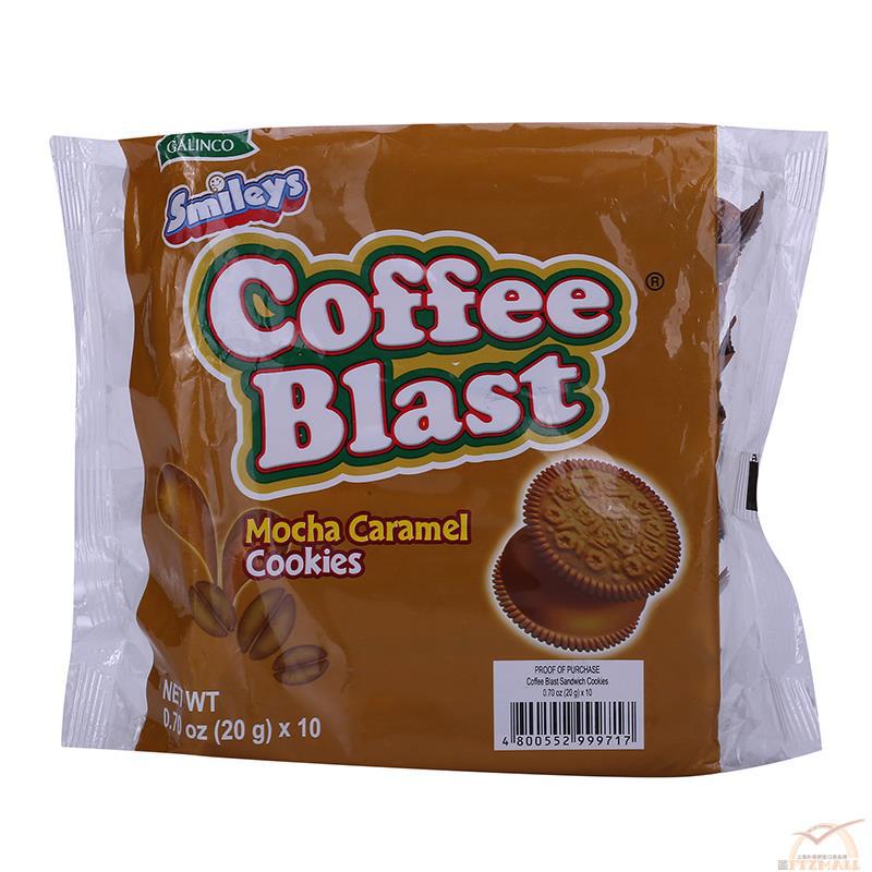 Galinco 乐容容焦糖摩卡曲奇饼200g/包