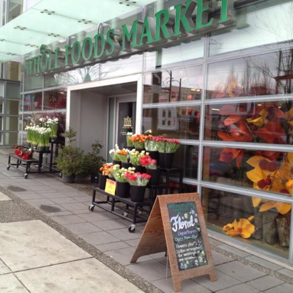 Photo taken at Whole Foods Market by barbara s. on 12/18/2011-加拿大不列颠哥伦比亚省温哥华第八大道西510 Photo taken at Whole Foods Market by barbara s. on 12/18/2011