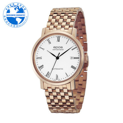 EPOS/ 爱宝时 正品男士自动机械休闲腕表3387.152.24.20.34