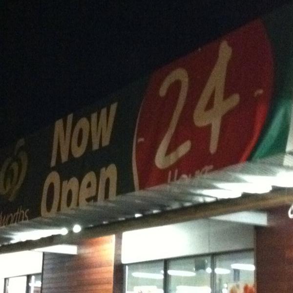 Photo taken at Woolworths by Amy T. on 8/12/2011