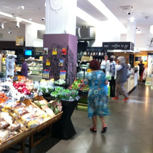 Photo taken at Billa Corso Herrnhuterhaus by Vova K. on 7/9/2012