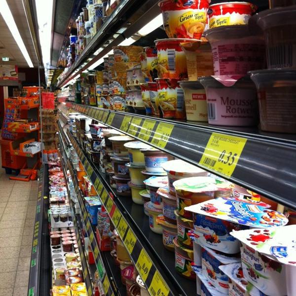 Photo taken at REWE Sliwik by Bernd S. on 10/19/2011