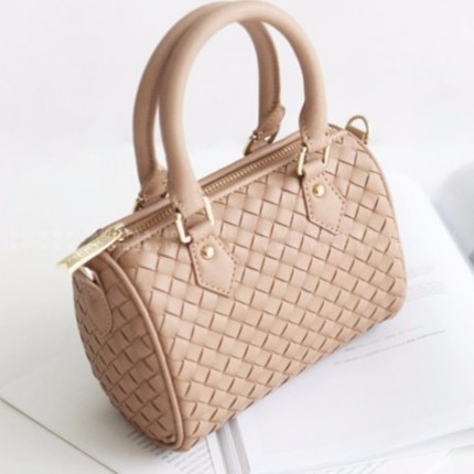 韩国miamasvin夏季女装韩版立体编织纹理迷你手提包