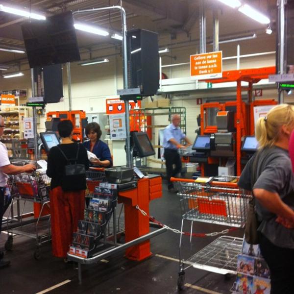 Photo taken at Colruyt by Katrien C. on 7/5/2012