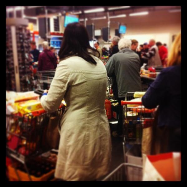 Photo taken at Colruyt by Nicolas S. on 6/1/2013