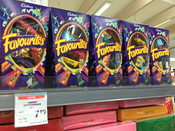 Cadbury Favourites 盒装巧克力