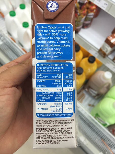 Anchor Calci Yum 儿童乳饮料