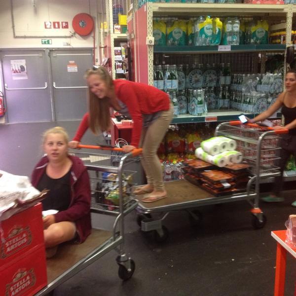 Photo taken at Colruyt by Lore V. on 8/9/2014