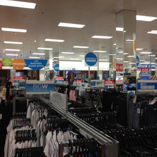 Photo taken at Big W by Kara T. on 7/29/2012