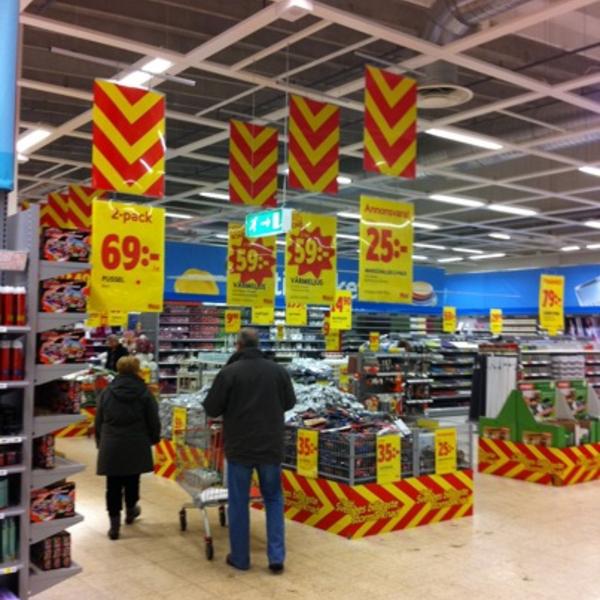 Photo taken at Maxi ICA Stormarknad Råå by Håkan D. on 12/29/2010