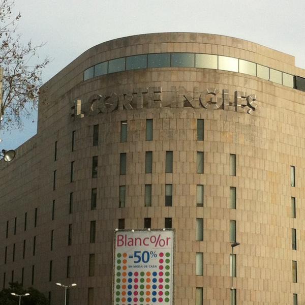 Photo taken at El Corte Inglés by Nagish on 1/29/2013