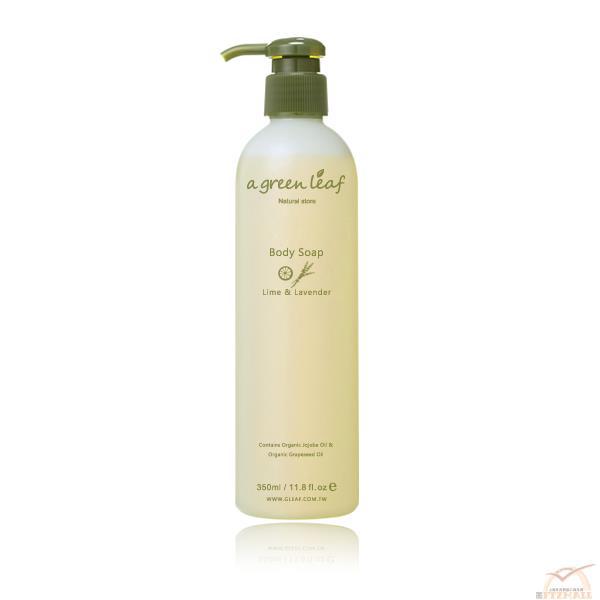 中国台湾进口薰衣草沐浴露-a green leaf 一片绿叶 莱姆薰衣草沐浴露 350ml瓶 中国台湾进口薰衣草沐浴露-a green leaf 一片绿叶 莱姆薰衣草沐浴露 350ml瓶