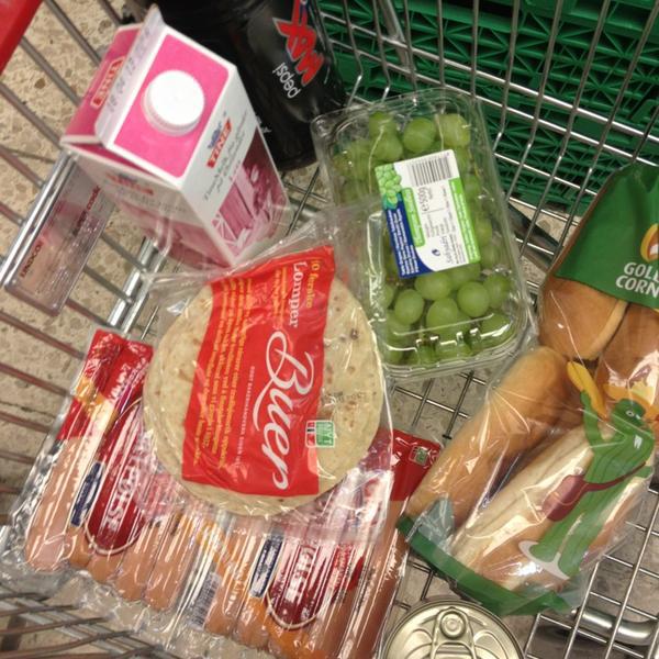 Photo taken at Rimi by Line Ø. on 4/9/2013