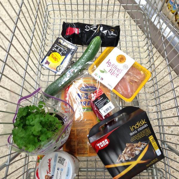 Photo taken at Rimi by Linda J. on 4/10/2013