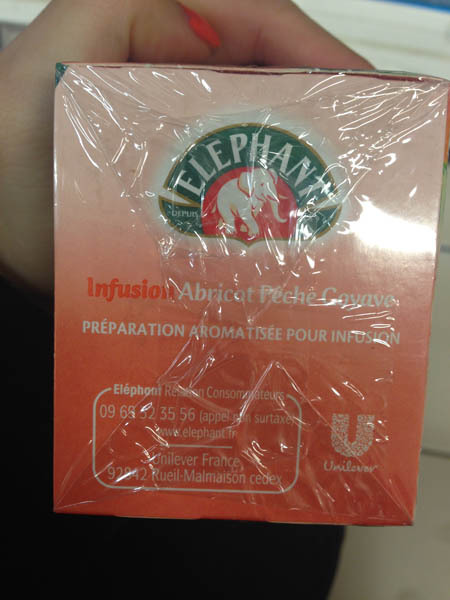 slephant水果茶杏仁味