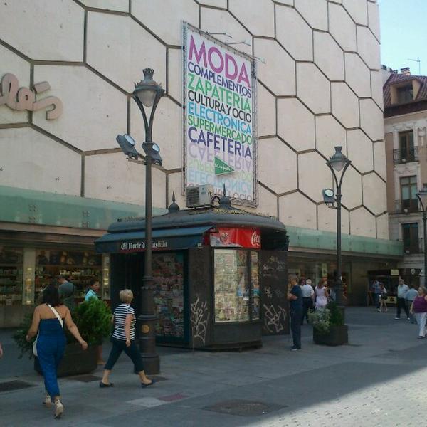 Photo taken at El Corte Inglés by Nacho D. on 7/14/2012