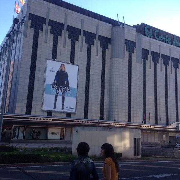 Photo taken at El Corte Inglés by Malik A. on 10/12/2013