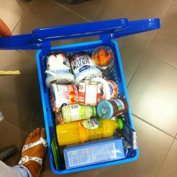 Photo taken at Albert Heijn by Melisa V. on 7/22/2012