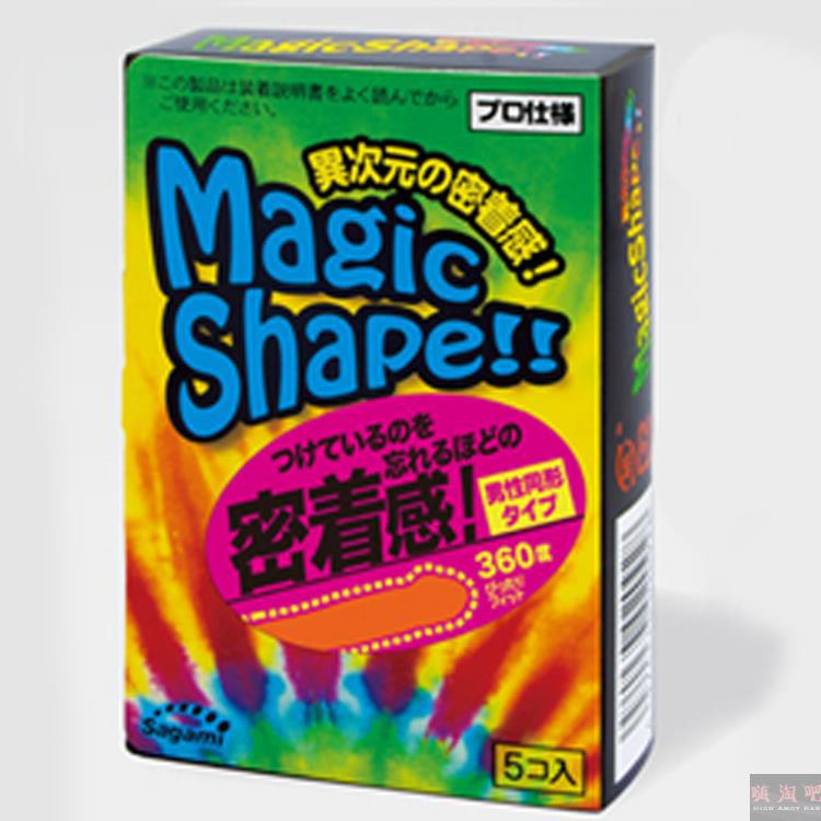 【嗨淘吧】日本相模 魔幻帽子紧贴式避孕套 5只装