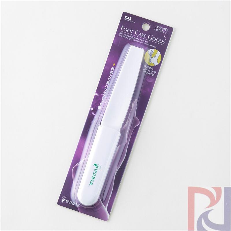 日本原装 贝印ESTIFUL修足器 去除足跟死皮(瓷质)
