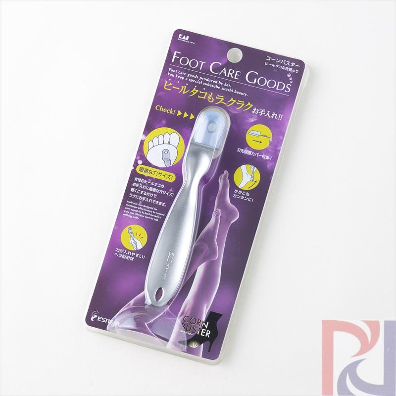日本原装 贝印ESTIFUL修足器 去除足跟脚掌死皮(去除鸡眼型)