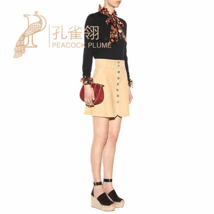 Chloe/蔻依chloe女包16新款酒红时尚迷你单肩斜跨小猪包P00158995